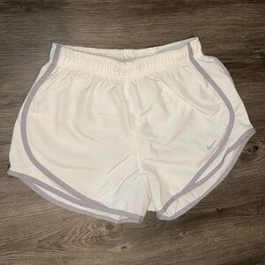 Nike White Athletic Shorts
